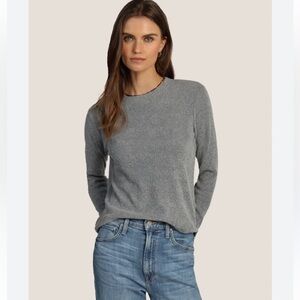 Dylan Charcoal Long Sleeve Top